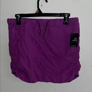 Vibrant Purple Mini Skirt